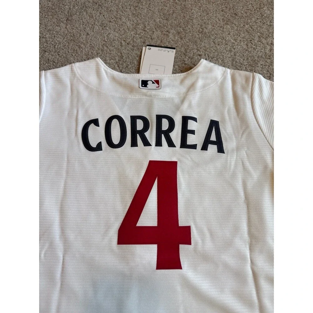 Carlos Correa Minnesota Twins Nike NWT Women’s Baseball Jersey Size Small
